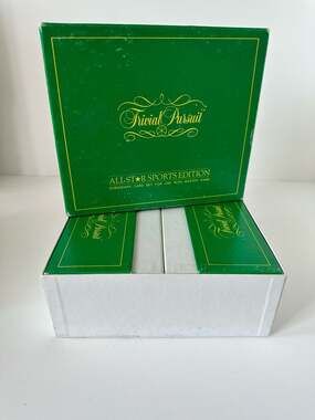 Vintage 1981 Trivial Pursuit All-Sports Edition Subsidary Card Set